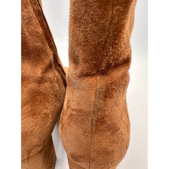Maryam Nassir Zadeh Agnes Auburn Suede Zip Up Ankle Boots Size 39.5 EU EUC - Picture 14 of 16